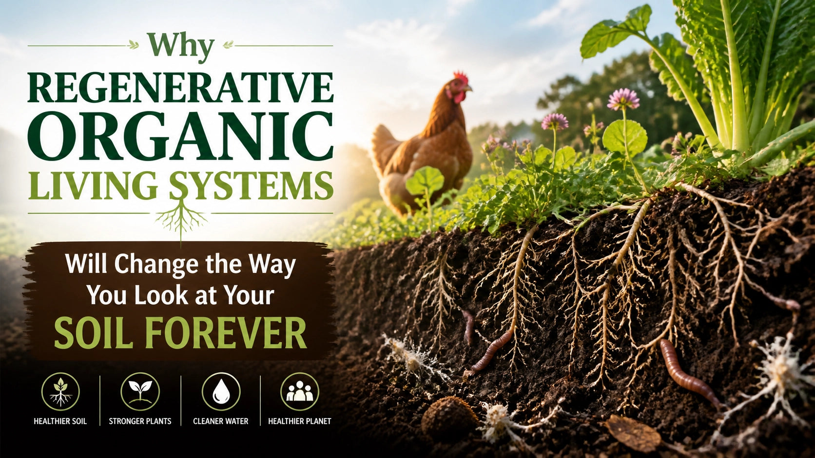 Why Regenerative Organic Living Systems Will Change the Way You Look at Your Soil Forever