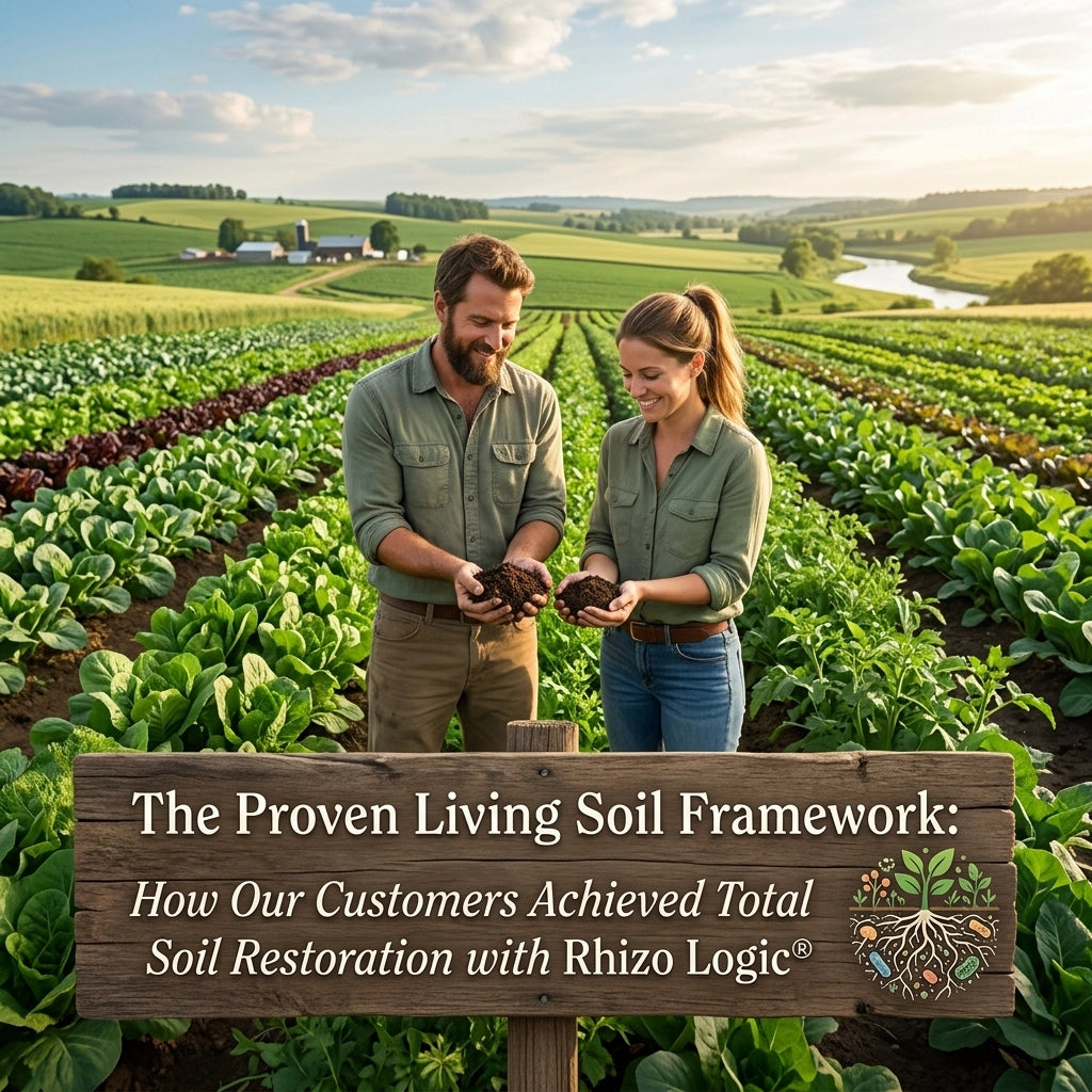 The Proven Living Soil Framework: How Our Customers Achieved Total Soil Restoration with Rhizo Logic®