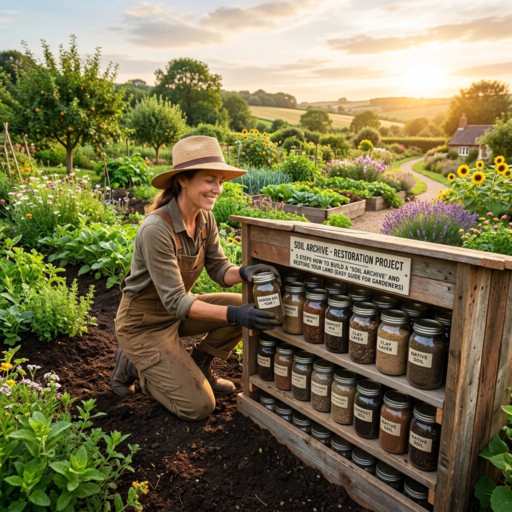 5 Steps How to Build a "Soil Archive" and Restore Your Land (Easy Guide for Gardeners)