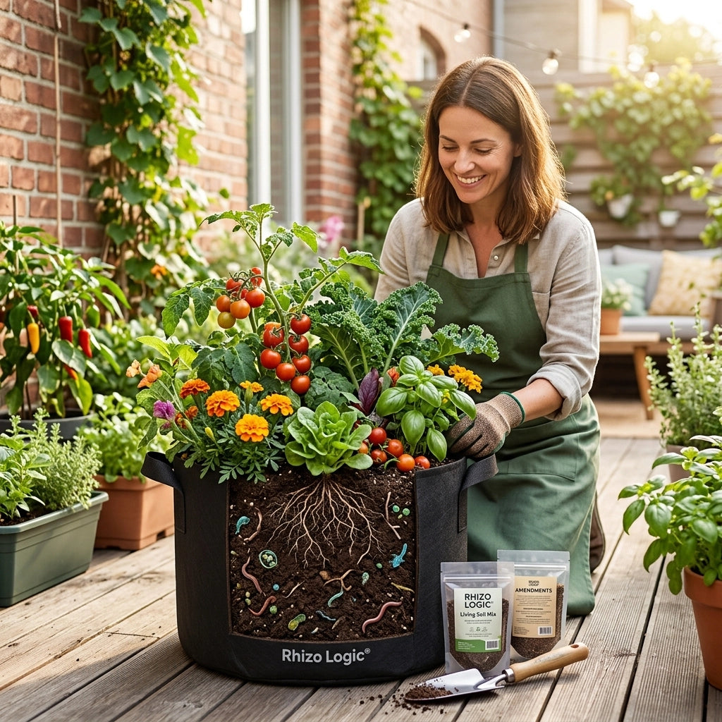 The Ultimate Guide to Living Soil: Everything You Need to Succeed with a Rhizo Logic® Patio Kit