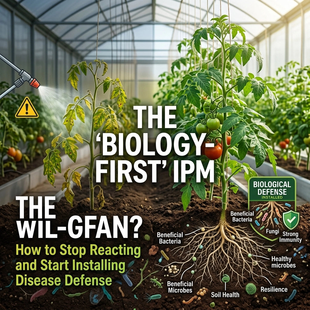 The 'Biology-First' IPM: How to Stop Reacting and Start Installing Disease Defense