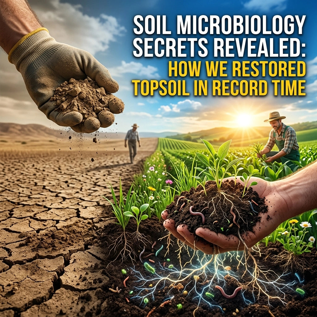 Soil Microbiology Secrets Revealed: How We Restored Topsoil in Record Time