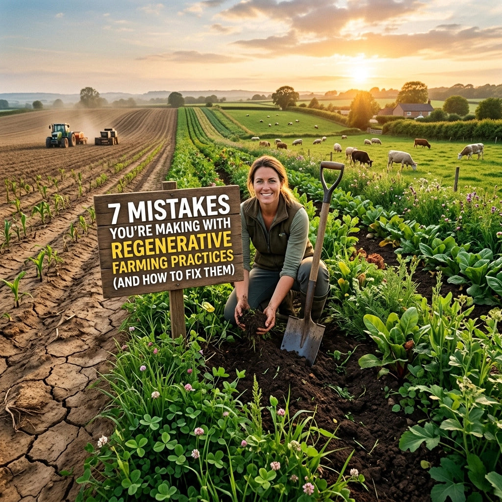 7 Mistakes You're Making with Regenerative Farming Practices (and How to Fix Them)
