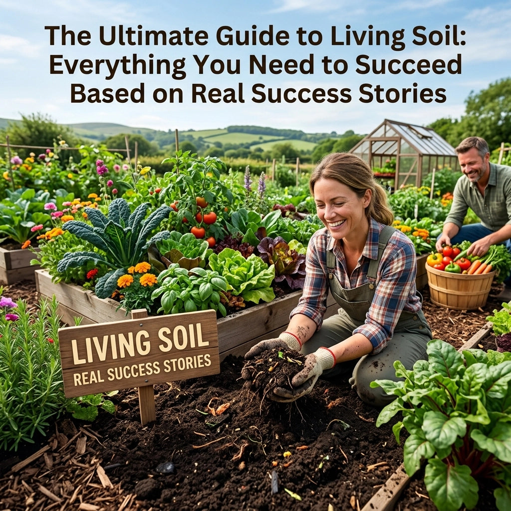 The Ultimate Guide to Living Soil: Everything You Need to Succeed Based on Real Success Stories