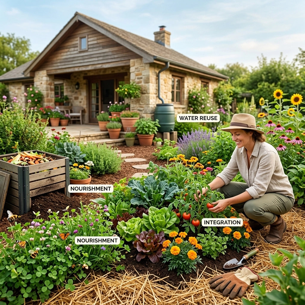 How to Integrate Regenerative Organic Living Systems With Your Current Home Garden