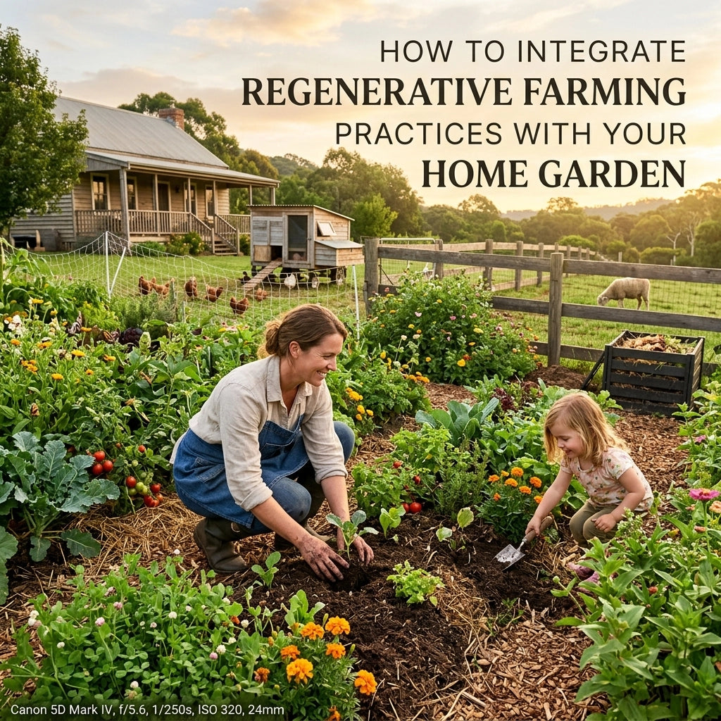 How to Integrate Regenerative Farming Practices With Your Home Garden